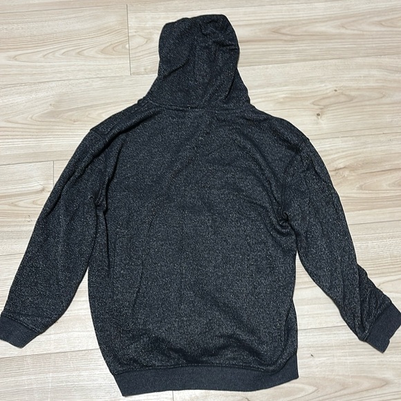 Black Glittery Cheer Hoodie Size Youth L - Picture 3 of 4